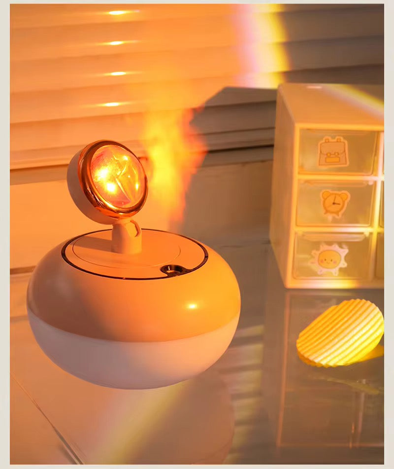 Heylovely SunsetLamp Mini Ultrasonic Aroma Humidifier