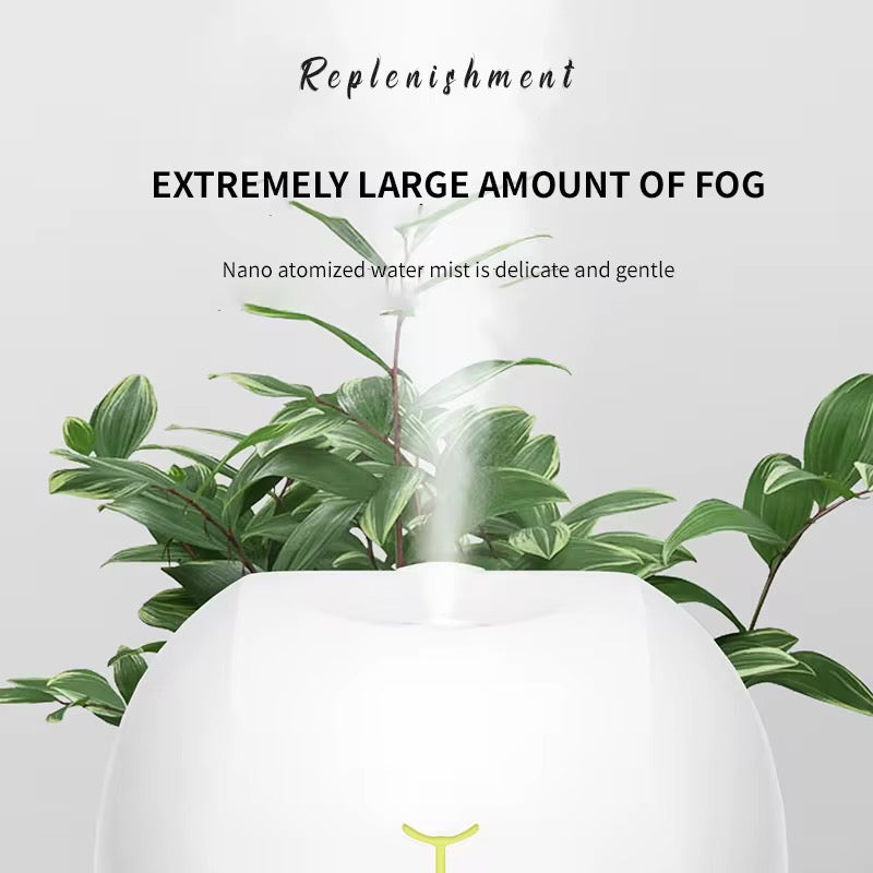 Heylovely Portable Mini Air Humidifier & Aroma Diffuser for Home or Car