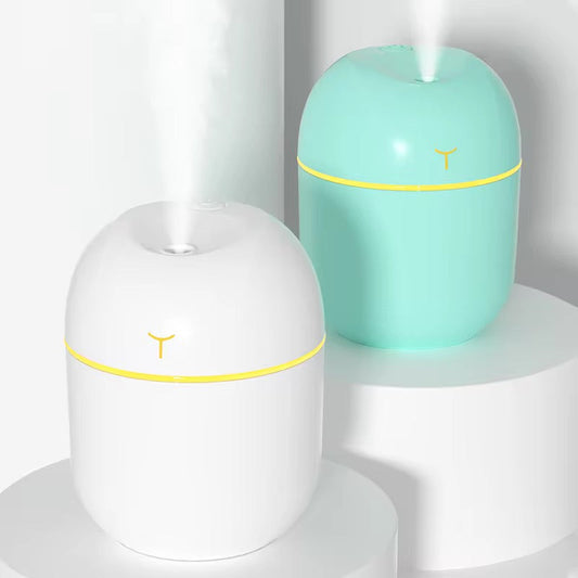 Heylovely Portable Mini Air Humidifier & Aroma Diffuser for Home or Car