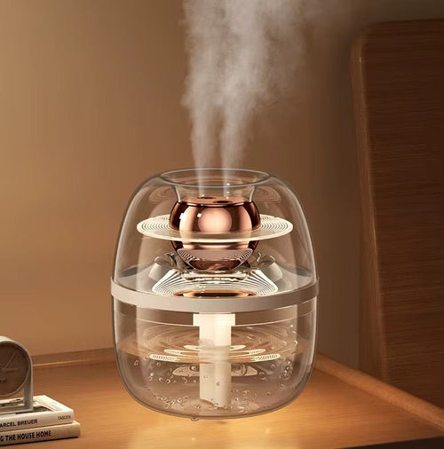 Heylovely Double Jet Cool Mist Humidifier – Silent 3L for Bedroom & Office