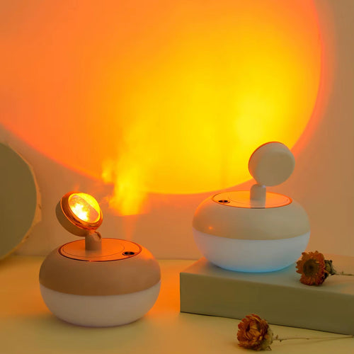 Heylovely SunsetLamp Mini Ultrasonic Aroma Humidifier