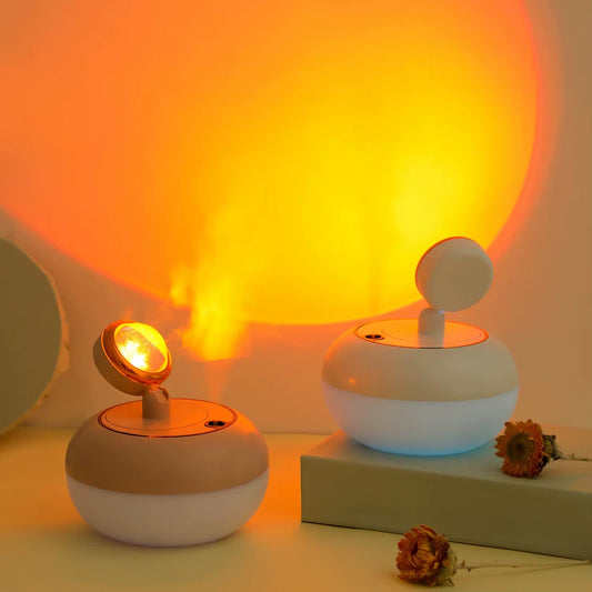 Heylovely SunsetLamp Mini Ultrasonic Aroma Humidifier