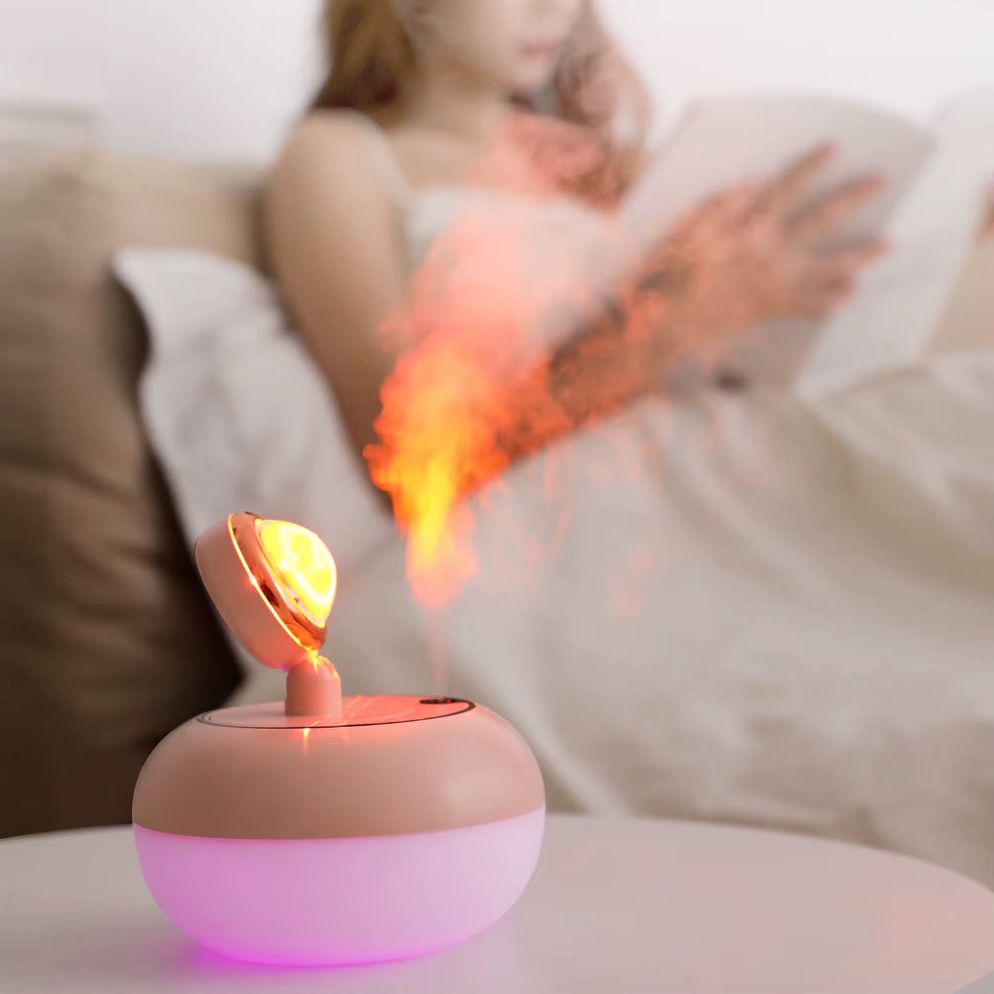 Heylovely SunsetLamp Mini Ultrasonic Aroma Humidifier